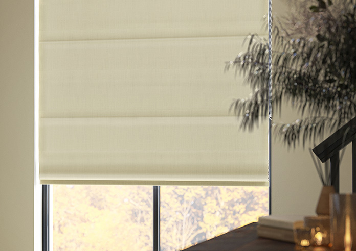 Vienna, Mushroom - Roman Blind - Image 5
